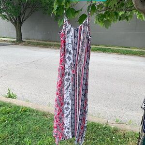 Red, white, and blue dress